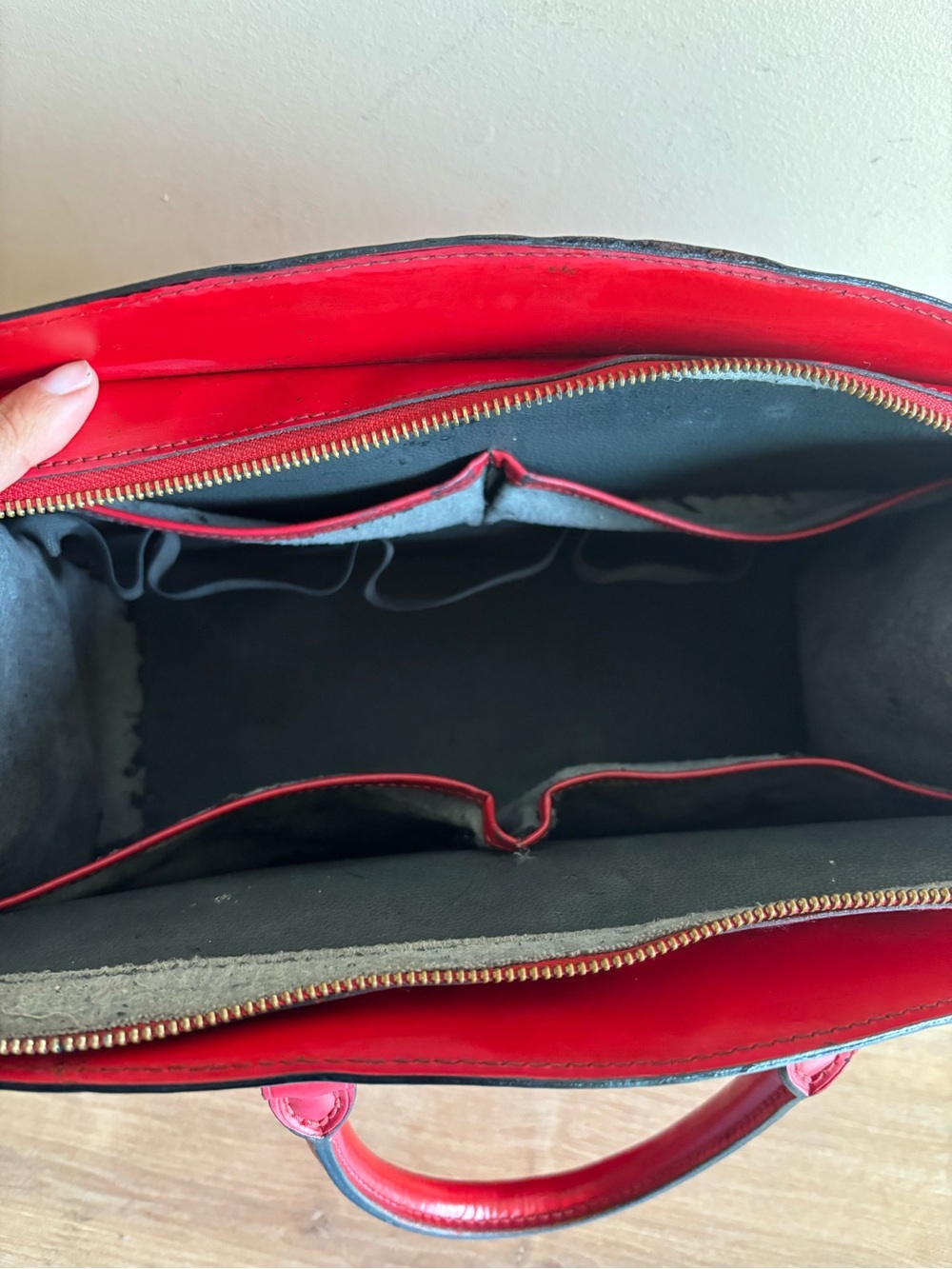 Authentic Louis Vuitton Riviera leather tote - Picture 6 of 9